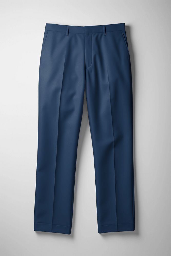 Pantalón de Vestir Azul Marino